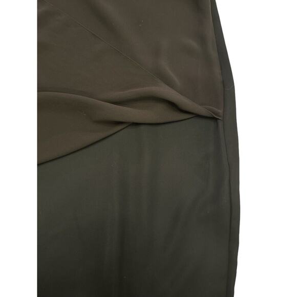 All Saints Black Sleeveless Twist Front Lightweight Dress Size 10 Y2K sty… - Picture 3 of 5